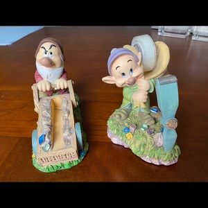 Disney 7 Dwarves Snow White Vintage Desk Set